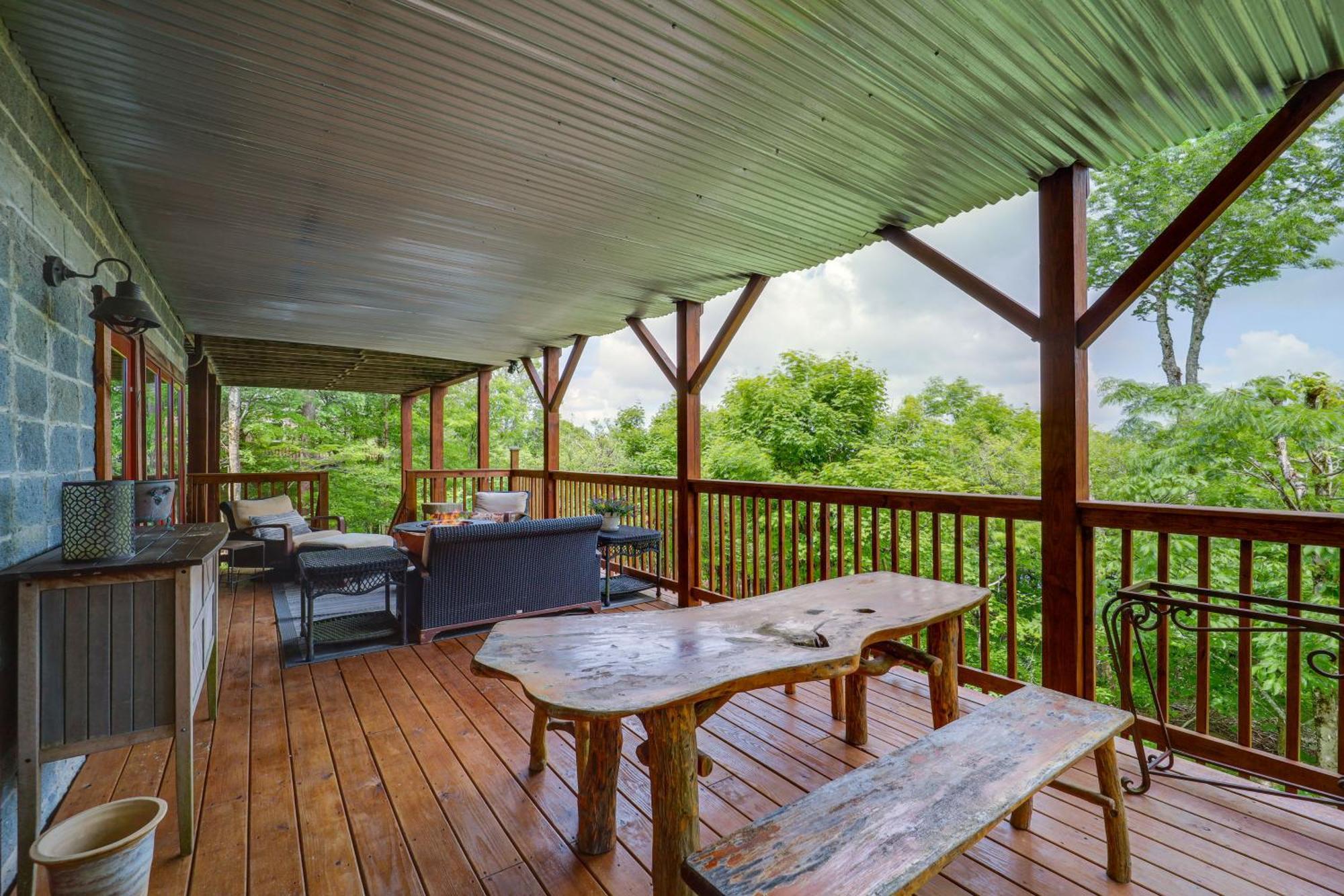 Beech Mountain Cabin With Deck And Grill Near Golf! Apartment ภายนอก รูปภาพ